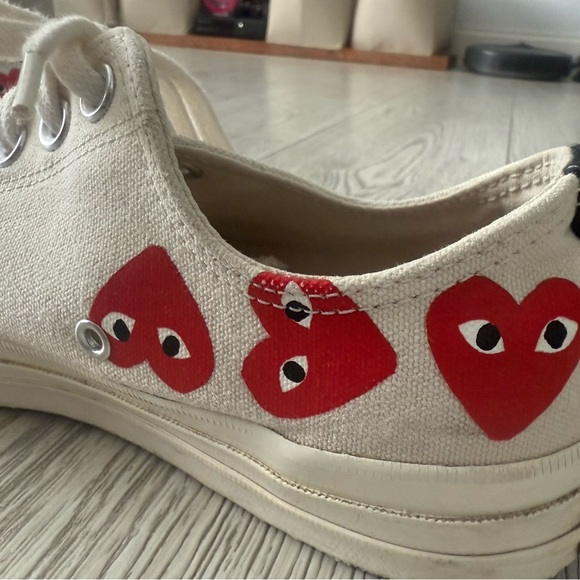 Converse Chuck 70 Low Top x Comme des Garcons Play Men’s 9 - Picture 7 of 9